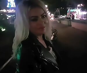Public Agent hot blonde suck dick for cash money