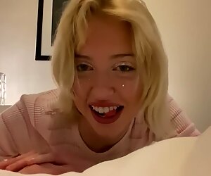Your stepsister makes you jerk off in front of her