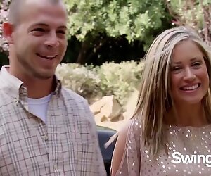 Swinger ladies show cock sucking skills in the Red Orgy Room. New episodes of open swing house.