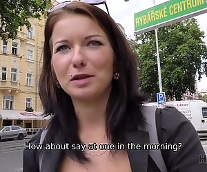 HUNT4K. Naughty colleen gains money for passionate sex with stranger