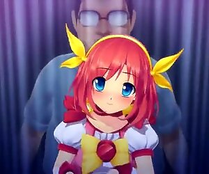 Forte poitrine loli idol baisée par son manager