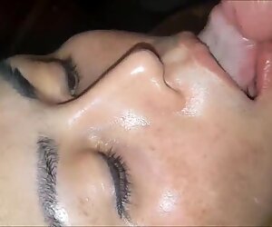 My wife first porn lesson