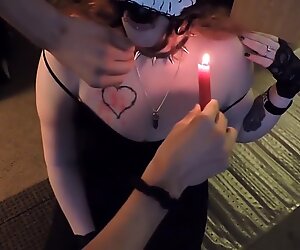 Seksi gothic mengambil pancutan dalam pussy!